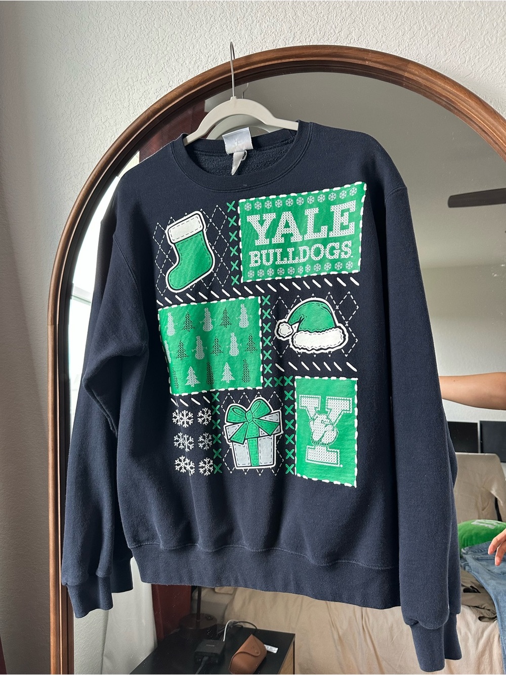 Yale Bulldogs Ugly Sweater Holiday Sweatshirt